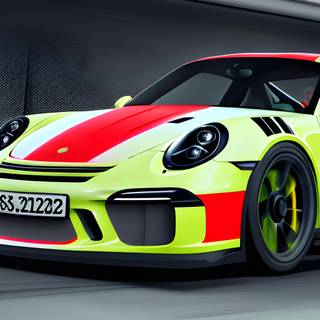 Porsche 911 Gt3 Rs phone wallpaper