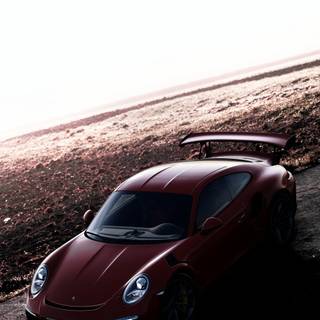 Porsche 911 Gt3 Rs phone wallpaper