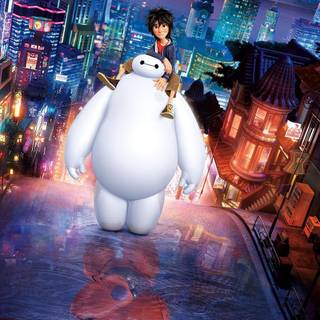Big Hero 6 iPhone wallpaper
