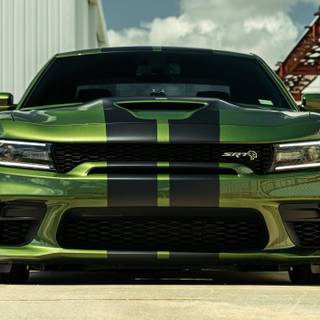 Dodge Charger Hellcat iPhone wallpaper