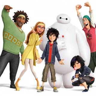 Big Hero 6 iPhone wallpaper