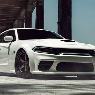 Dodge Charger Hellcat iPhone wallpaper