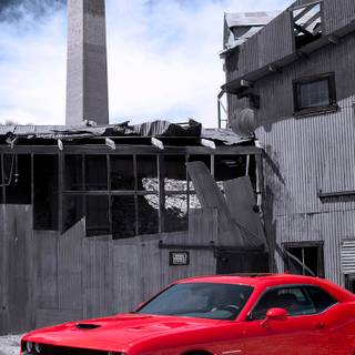 Dodge Charger Hellcat iPhone wallpaper