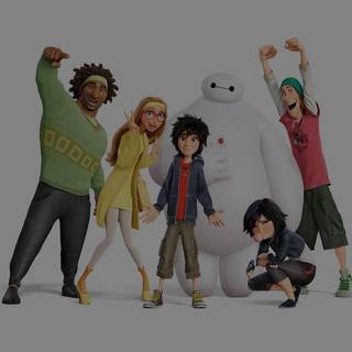 Big Hero 6 iPhone wallpaper