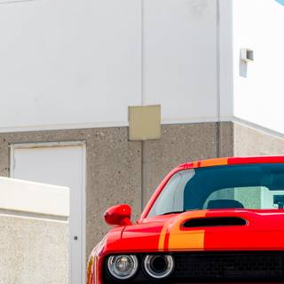 Dodge Charger Hellcat iPhone wallpaper