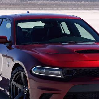 Dodge Charger Hellcat iPhone wallpaper