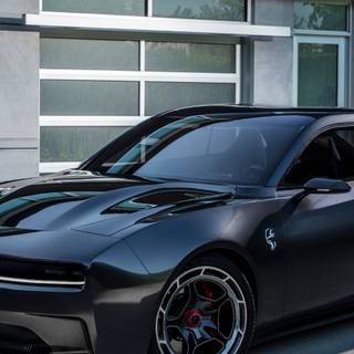 Dodge Charger Hellcat iPhone wallpaper