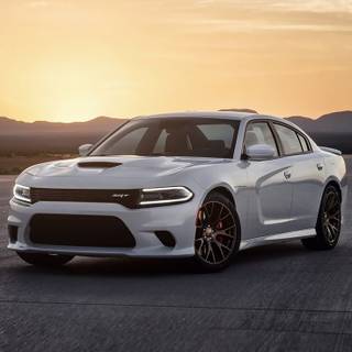 Dodge Charger Hellcat iPhone wallpaper