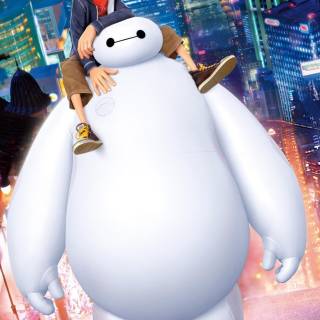 Big Hero 6 iPhone wallpaper