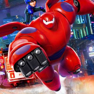 Big Hero 6 iPhone wallpaper