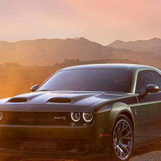 Dodge Charger Hellcat iPhone wallpaper