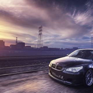 BMW M5 v10 wallpaper