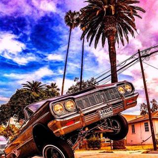 Lowrider phone wallpaper