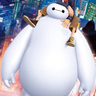 Big Hero 6 iPhone wallpaper
