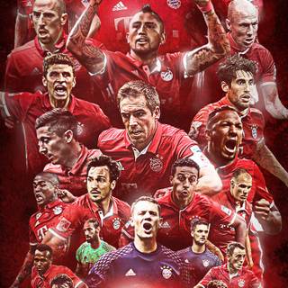 Bayern Munich phone wallpaper