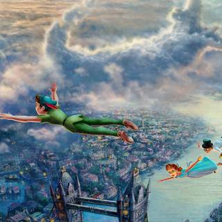 Peter Pan iPhone wallpaper