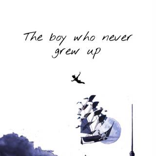 Peter Pan iPhone wallpaper