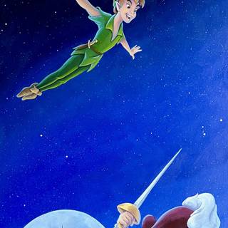 Peter Pan iPhone wallpaper