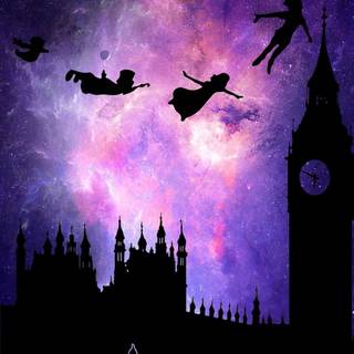Peter Pan iPhone wallpaper