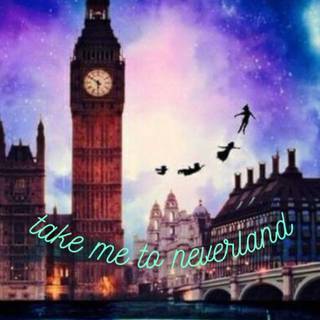 Peter Pan iPhone wallpaper