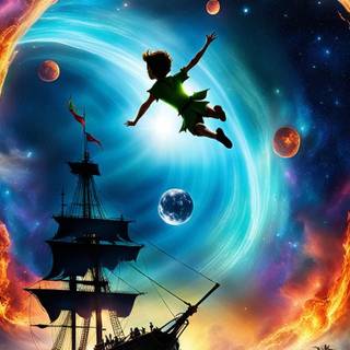 Peter Pan iPhone wallpaper