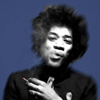 Jimi Hendrix iPhone wallpaper