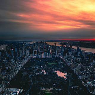 Central Park iPhone wallpaper