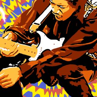 Jimi Hendrix iPhone wallpaper