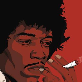 Jimi Hendrix iPhone wallpaper