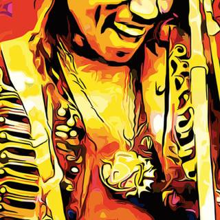 Jimi Hendrix iPhone wallpaper