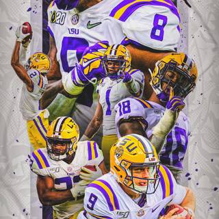 LSU iPhone wallpaper