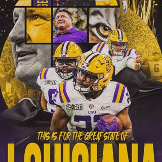 LSU iPhone wallpaper