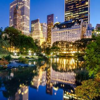 Central Park iPhone wallpaper