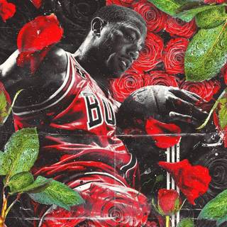 Derrick Rose phone wallpaper