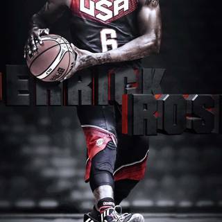 Derrick Rose phone wallpaper