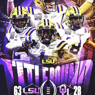 LSU iPhone wallpaper