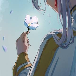 Frieren 4k wallpaper