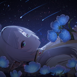 Frieren 4k wallpaper