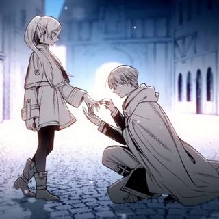 Frieren 4k wallpaper