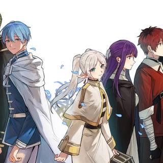 Frieren 4k wallpaper