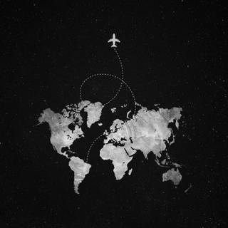 Map iPhone wallpaper