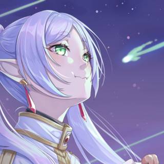 Frieren 4k wallpaper