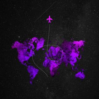 Map iPhone wallpaper