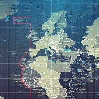 Map iPhone wallpaper