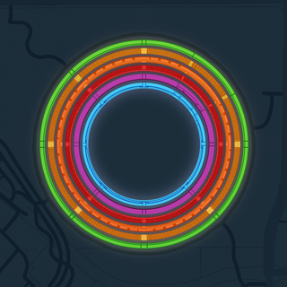 iPhone map wallpaper