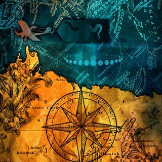 Map iPhone wallpaper