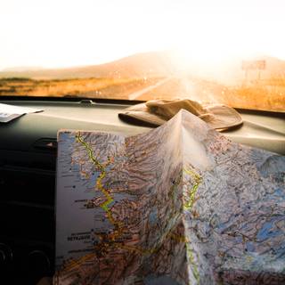 Map iPhone wallpaper