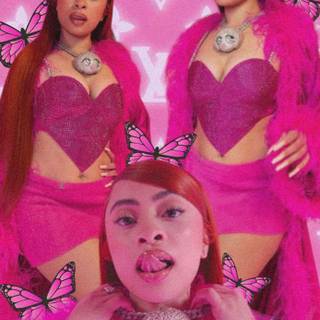 Ice Spice iPhone wallpaper