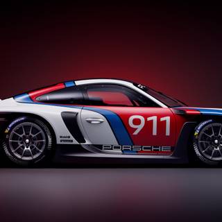 Porsche side view wallpaper