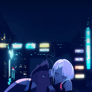 Edgerunners phone wallpaper